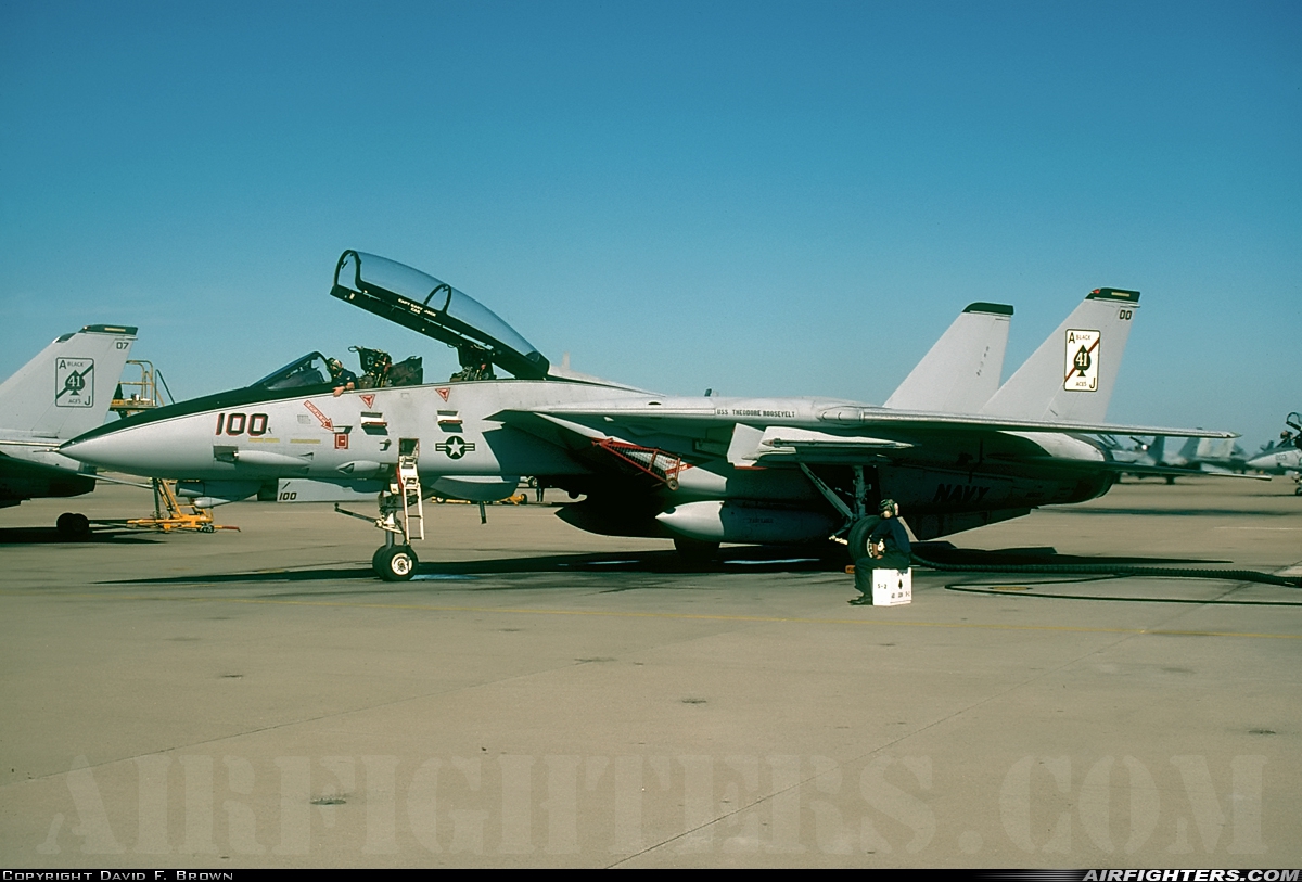 USA - Navy Grumman F-14A Tomcat 161607 at Virginia Beach - Oceana NAS / Apollo Soucek Field (NTU / KNTU), USA