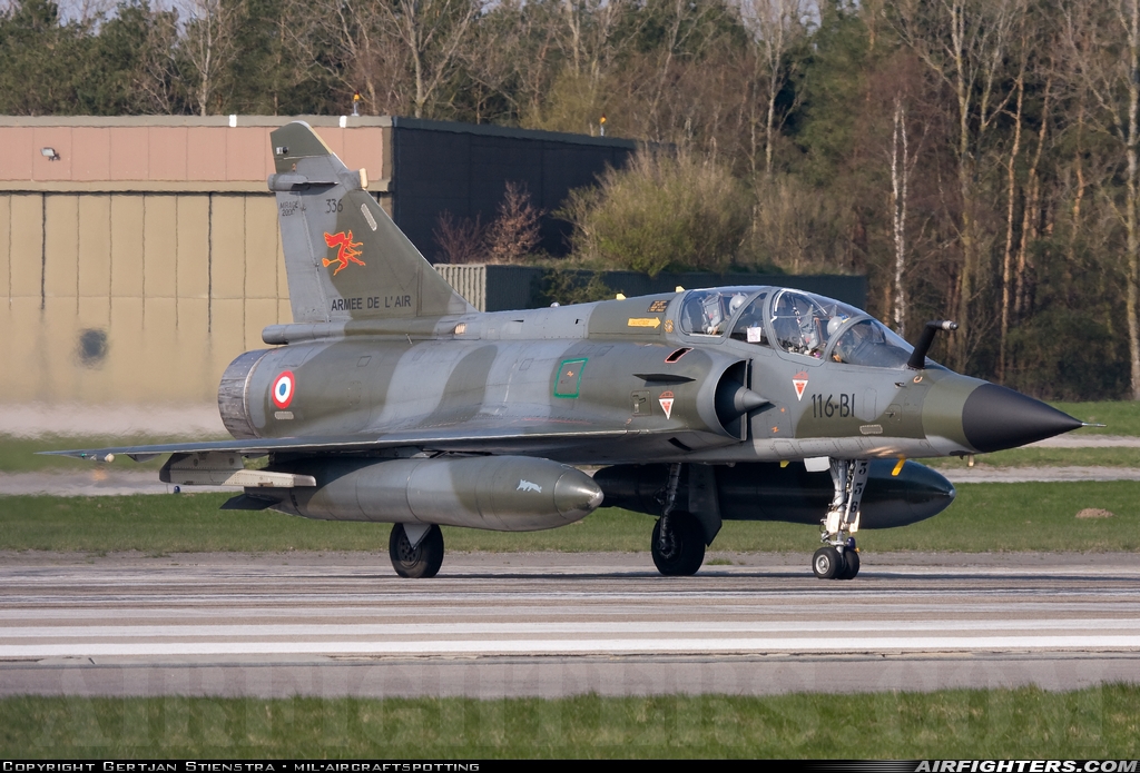 France - Air Force Dassault Mirage 2000N 336 at Wittmundhafen (Wittmund) (ETNT), Germany