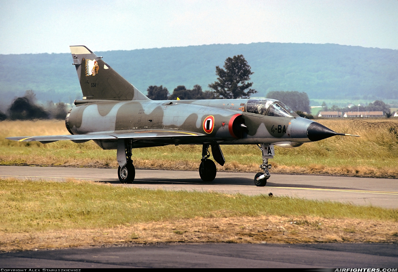 France - Air Force Dassault Mirage IIIE 554 at Luxeuil - St. Sauveur (LFSX), France