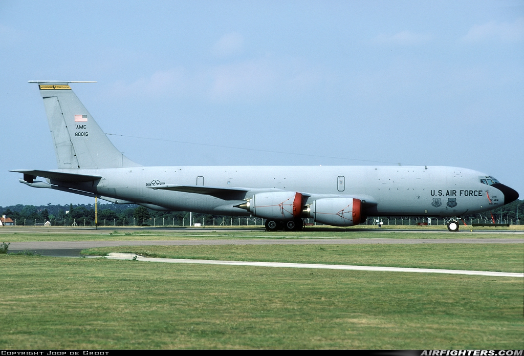 USA - Air Force Boeing KC-135R Stratotanker (717-100) 58-0016 at Mildenhall (MHZ / GXH / EGUN), UK