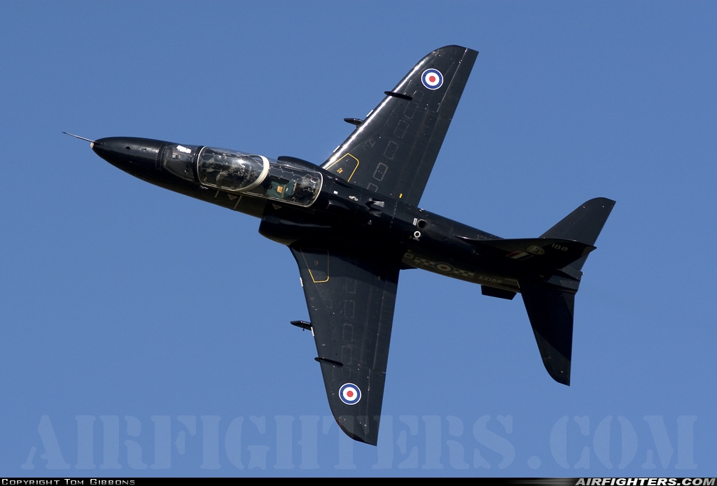 UK - Air Force British Aerospace Hawk T.1A XX188 at Off-Airport - Machynlleth Loop Area, UK