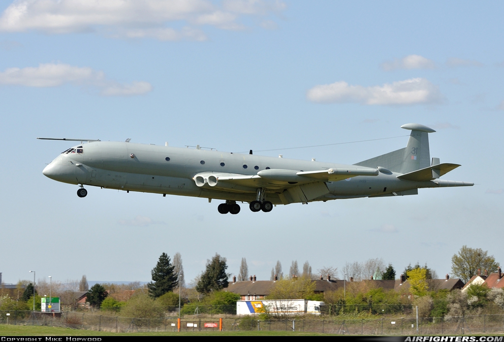 UK - Air Force Hawker Siddeley Nimrod MR.2 XV231 at Manchester - Int. (Ringway) (MAN / EGCC), UK