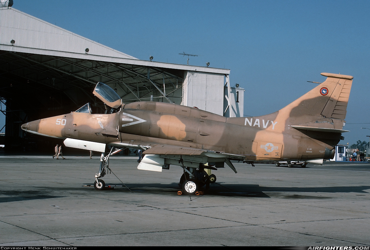 USA - Navy Douglas A-4M Skyhawk 160045 at San Diego - Miramar MCAS (NAS) / Mitscher Field (NKX / KNKX), USA