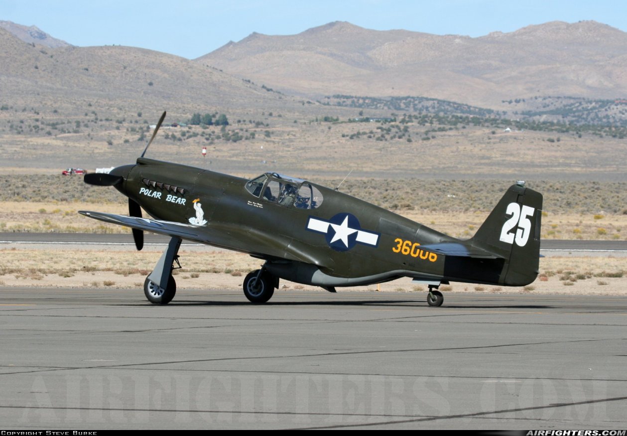Private North American P-51A Mustang 43-6006 at Reno - Reno-Stead (4SD), USA