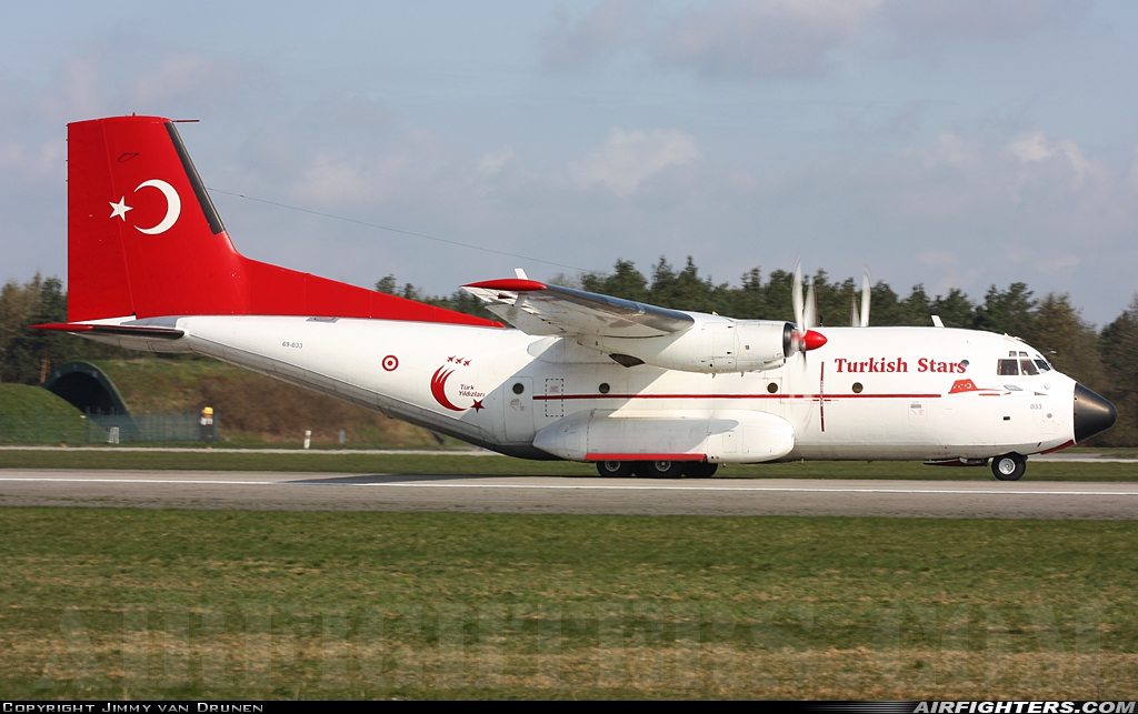 Türkiye - Air Force Transport Allianz C-160D 69-033 at Wittmundhafen (Wittmund) (ETNT), Germany