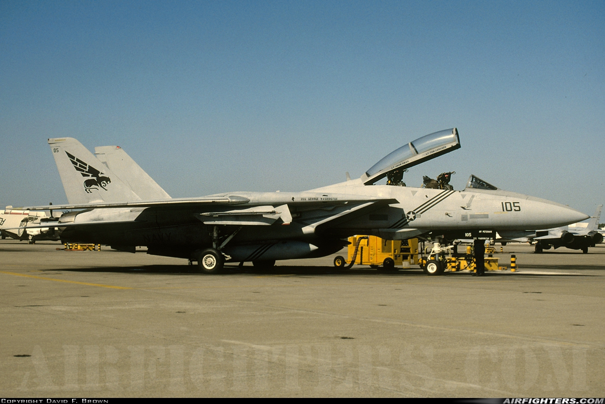 USA - Navy Grumman F-14B Tomcat 161425 at Virginia Beach - Oceana NAS / Apollo Soucek Field (NTU / KNTU), USA
