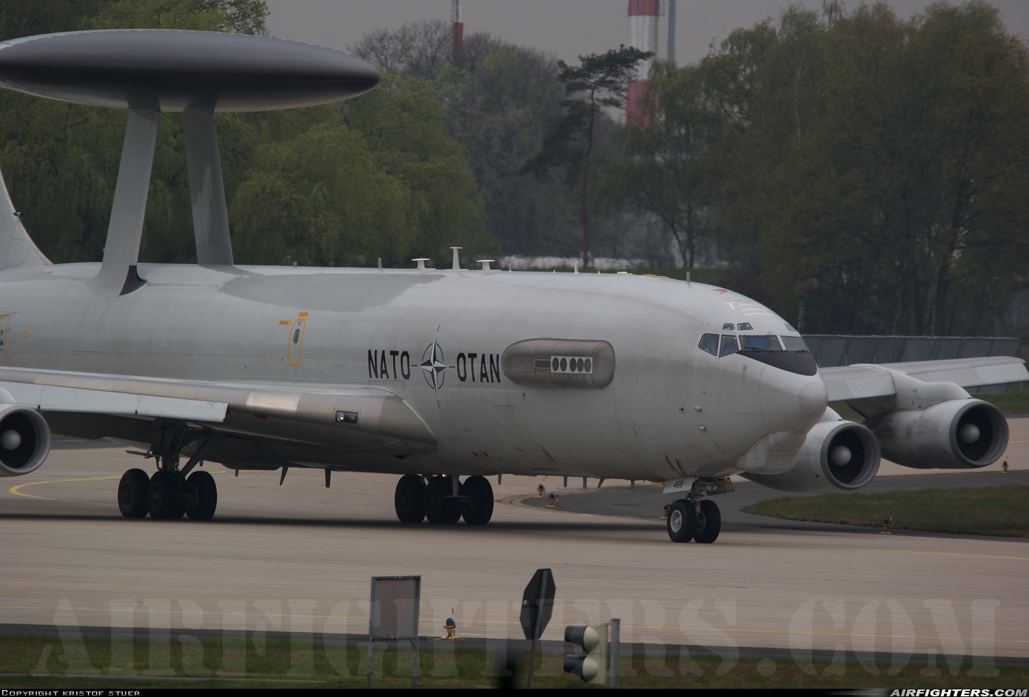 Luxembourg - NATO Boeing E-3A Sentry (707-300) LX-N90459 at Geilenkirchen (GKE / ETNG), Germany