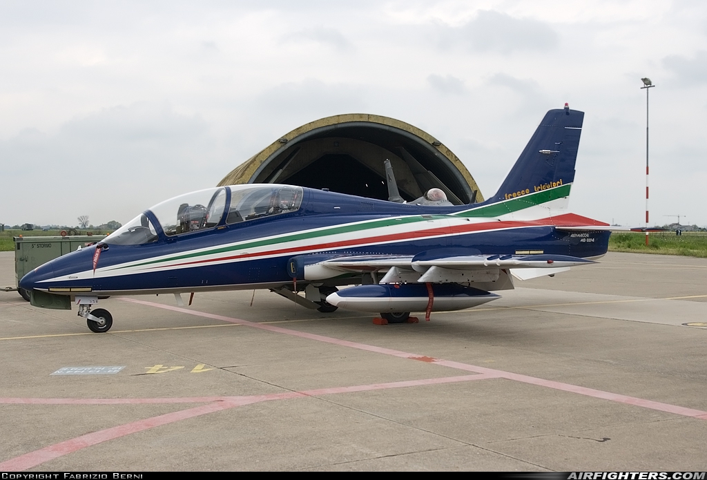 Italy - Air Force Aermacchi MB-339PAN MM54534 at Cervia (- Urbano Mancini) (LIPC), Italy