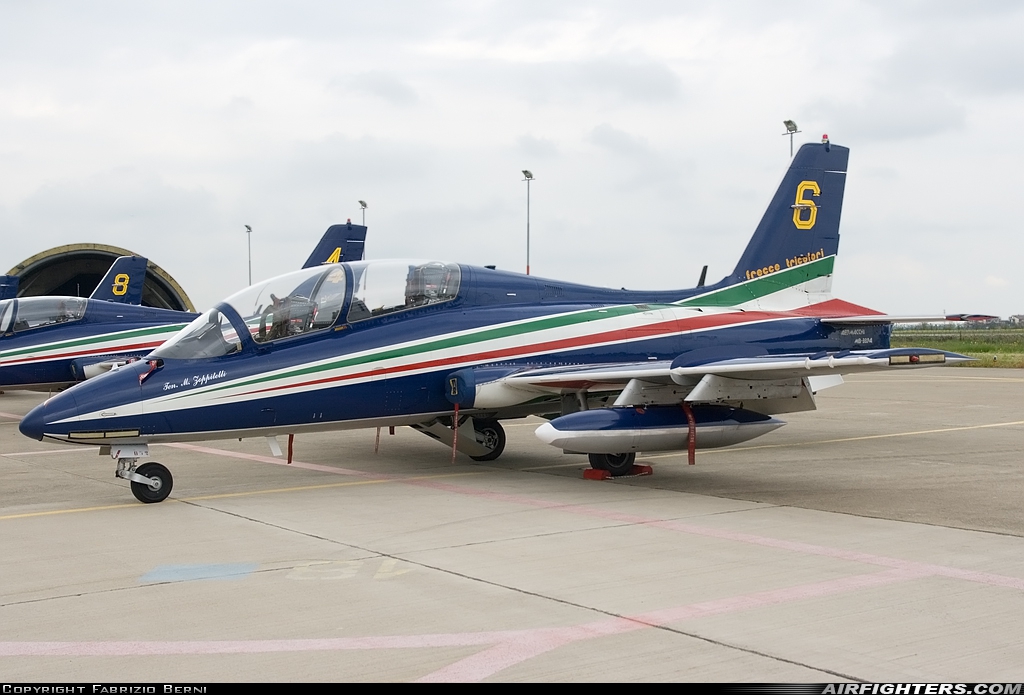 Italy - Air Force Aermacchi MB-339PAN MM55052 at Cervia (- Urbano Mancini) (LIPC), Italy