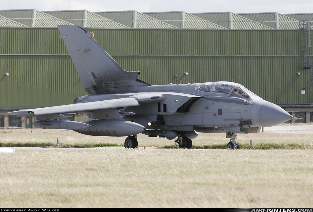 UK - Air Force Panavia Tornado GR4 ZD715 at Lossiemouth (LMO / EGQS), UK