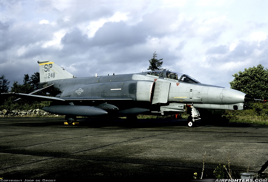 USA - Air Force McDonnell Douglas F-4G Phantom II 69-0248 at Karup (KRP / EKKA), Denmark