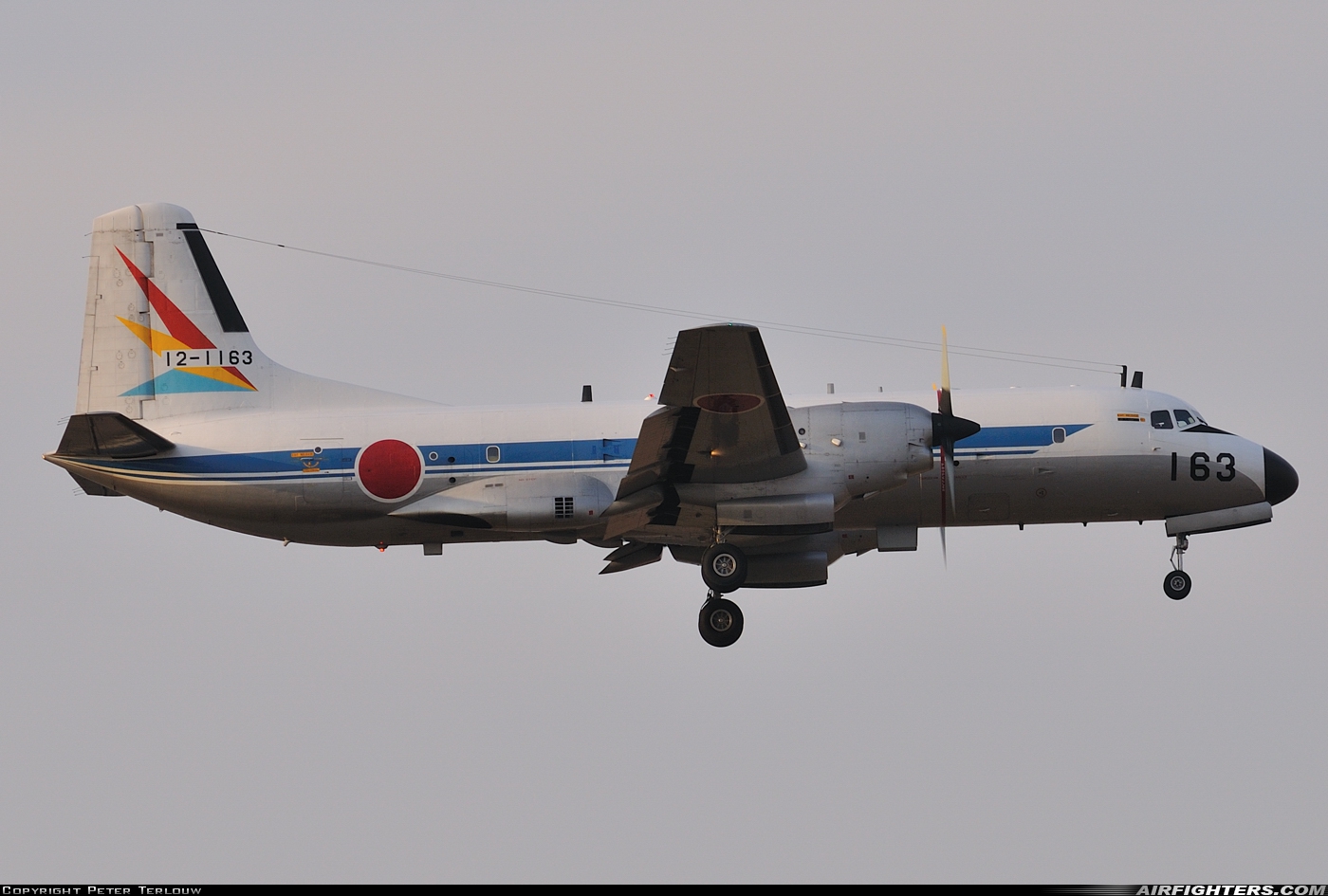 Japan - Air Force NAMC YS-11EA 12-1163 at Misawa (MSJ / RJSM), Japan