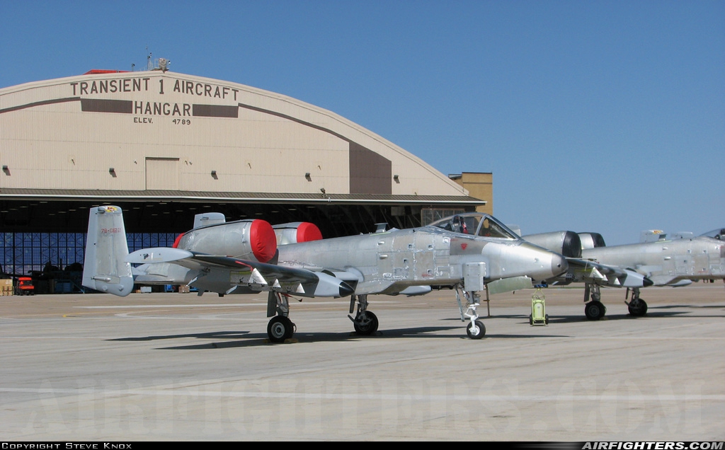 USA - Air Force Fairchild A-10A Thunderbolt II 79-0122 at Ogden - Hill AFB (HIF / KHIF), USA