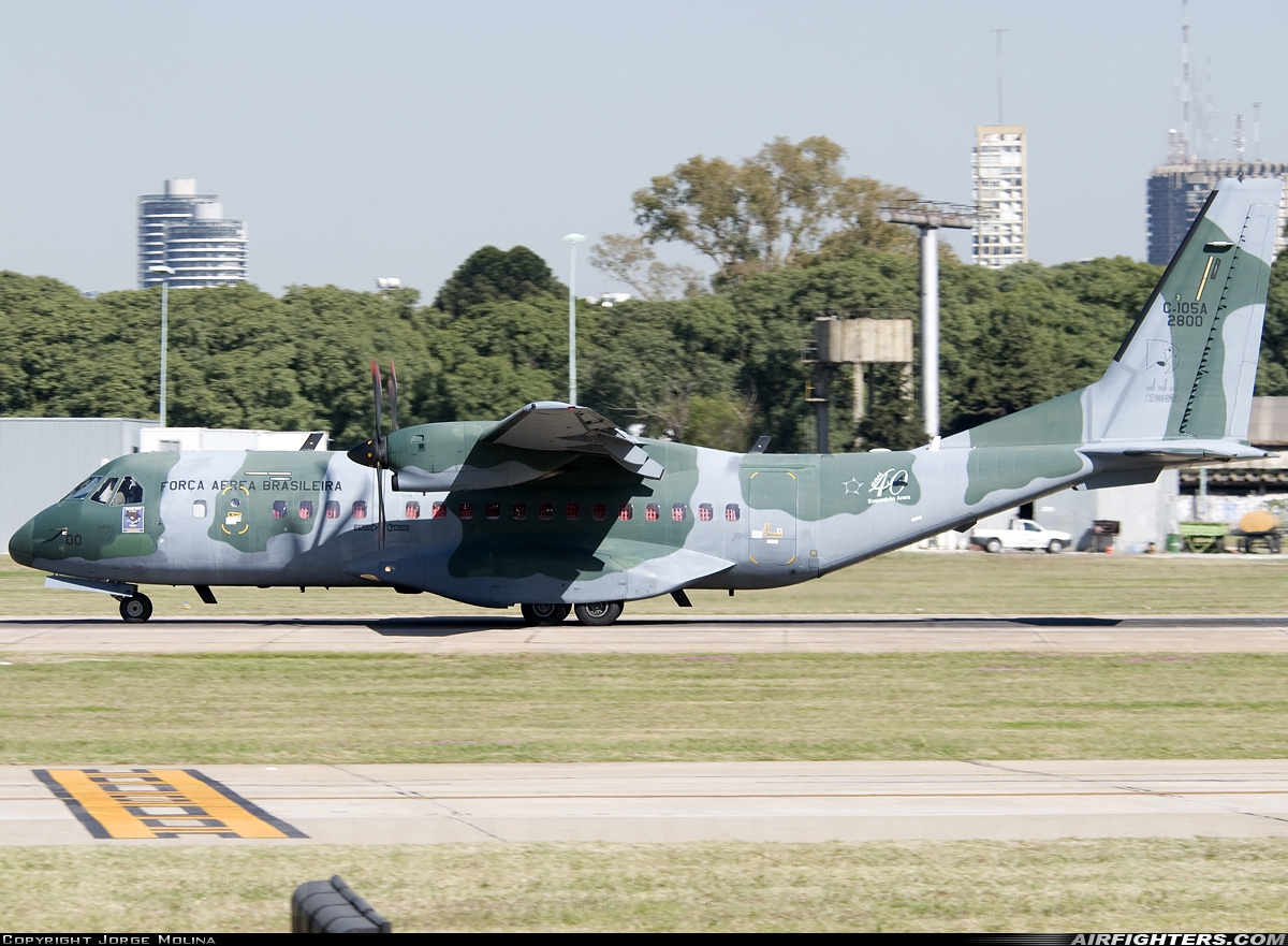 Brazil - Air Force CASA C-105A (C-295) 2800 at Buenos Aires - Aeroparque Jorge Newbery (AEP / SABE), Argentina