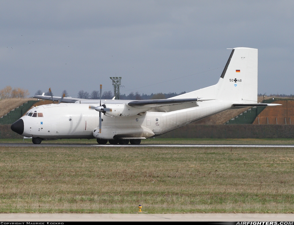 Germany - Air Force Transport Allianz C-160D 50+48 at Rostock - Laage (RLG / ETNL), Germany