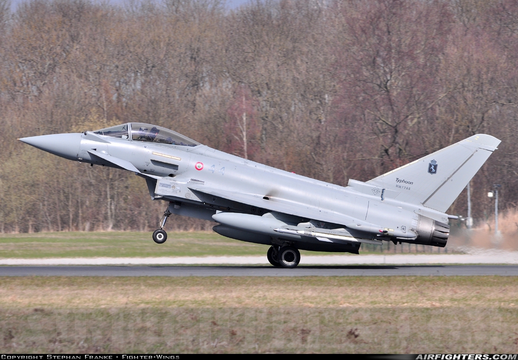 Italy - Air Force Eurofighter F-2000A Typhoon (EF-2000S) MM7288 at Rostock - Laage (RLG / ETNL), Germany