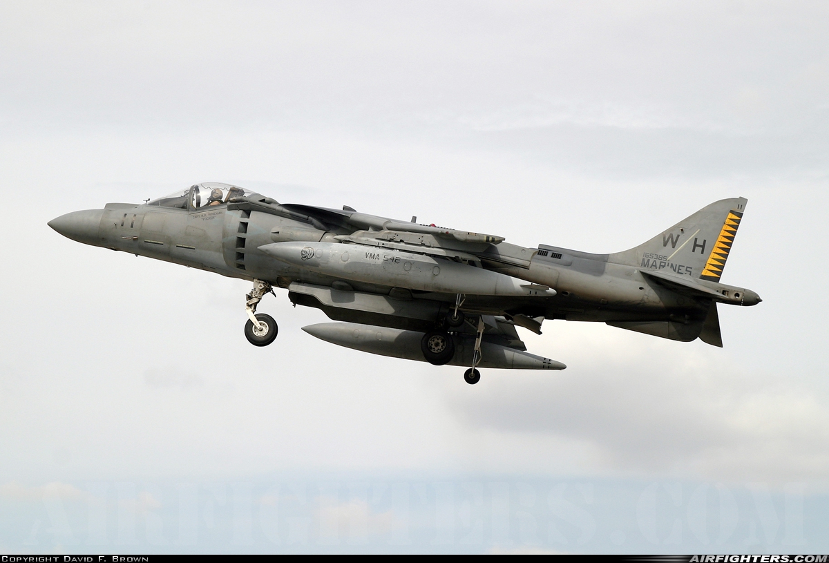 USA - Marines McDonnell Douglas AV-8B+ Harrier ll 165385 at Virginia Beach - Oceana NAS / Apollo Soucek Field (NTU / KNTU), USA