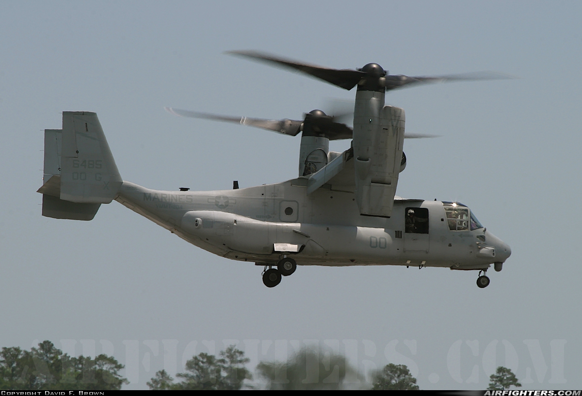 USA - Marines Bell / Boeing MV-22B Osprey 166485 at Jacksonville - New River MCAS (McCutcheon Field) (NCA / KNCA), USA