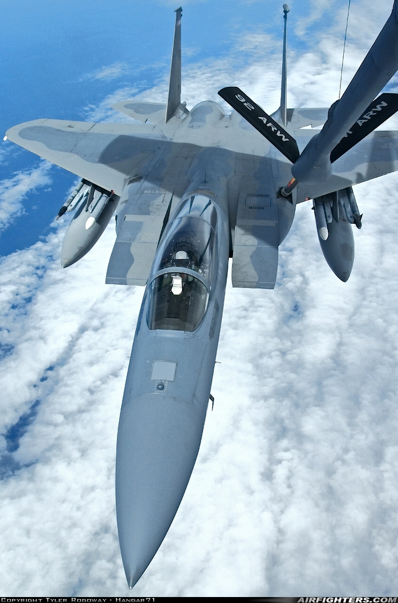 USA - Air Force McDonnell Douglas F-15C Eagle 80-0011 at In Flight, USA