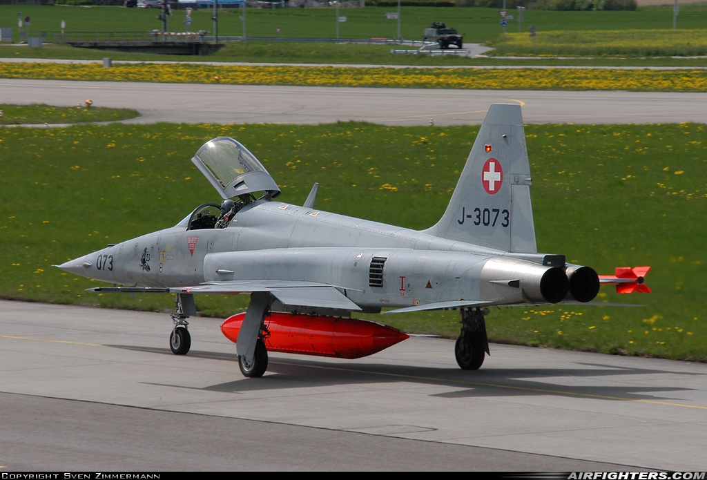 Switzerland - Air Force Northrop F-5E Tiger II J-3073 at Payerne (LSMP), Switzerland
