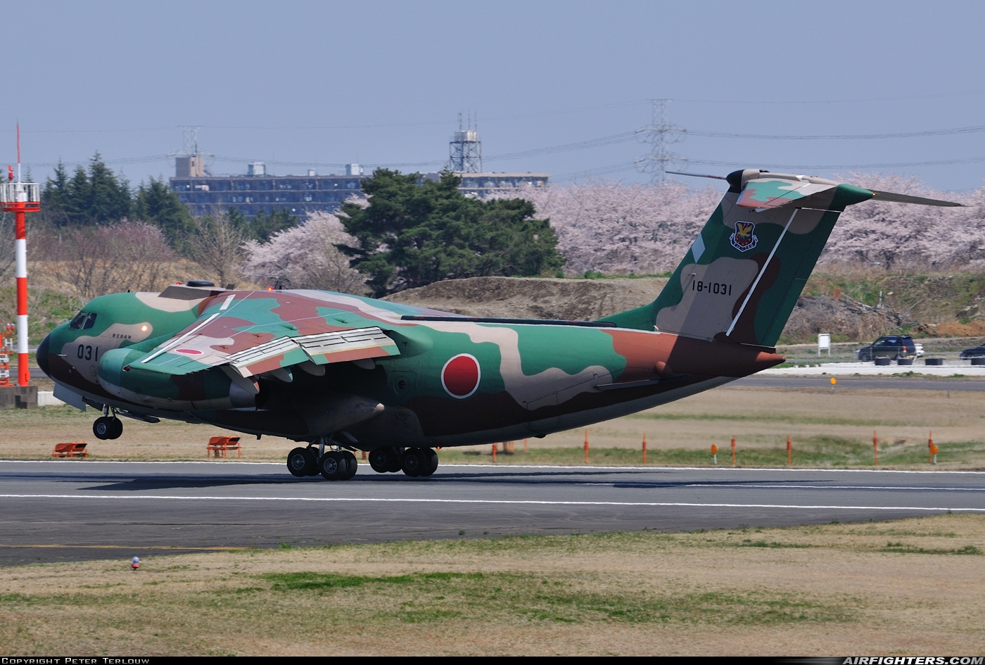 Japan - Air Force Kawasaki C-1 18-1031 at Iruma (RJTJ), Japan