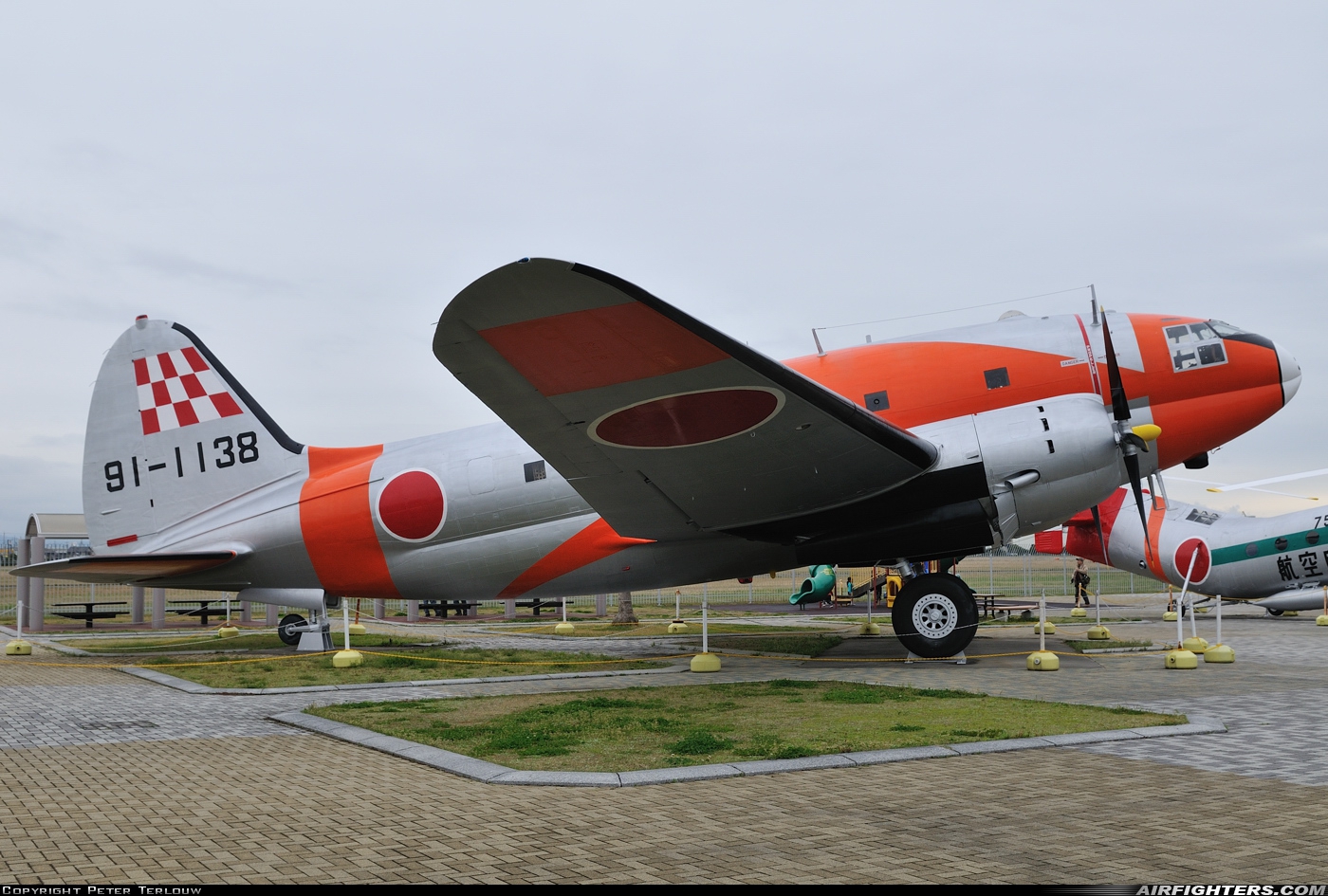 Japan - Air Force Curtiss C-46D 91-1138 at Hamamatsu (RJNH), Japan