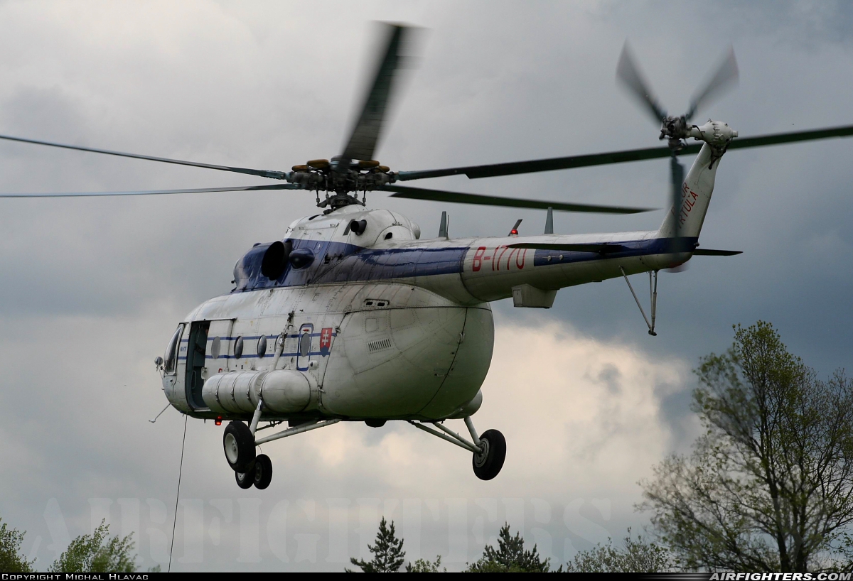 Slovakia - Government Mil Mi-17-1 B-1770 at Off-Airport - Martin, Slovakia