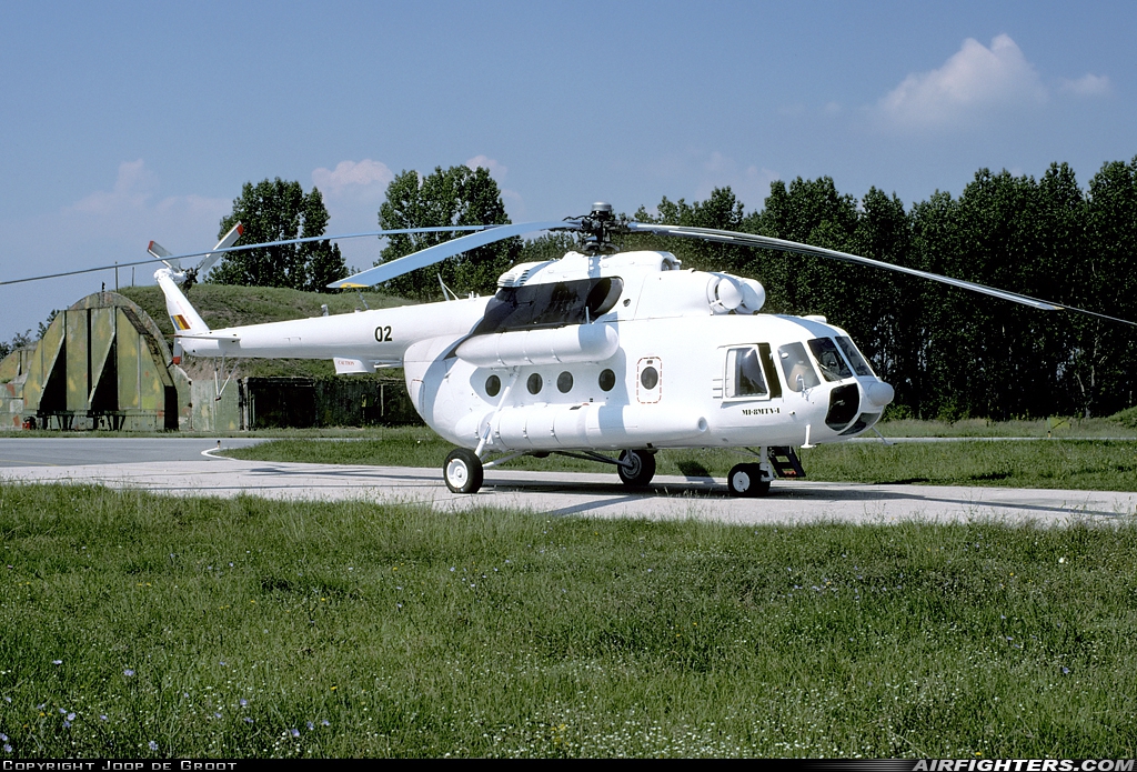 Moldova - Air Force Mil Mi-8MTV-1 02 at Graf Ignatievo (LBPG), Bulgaria