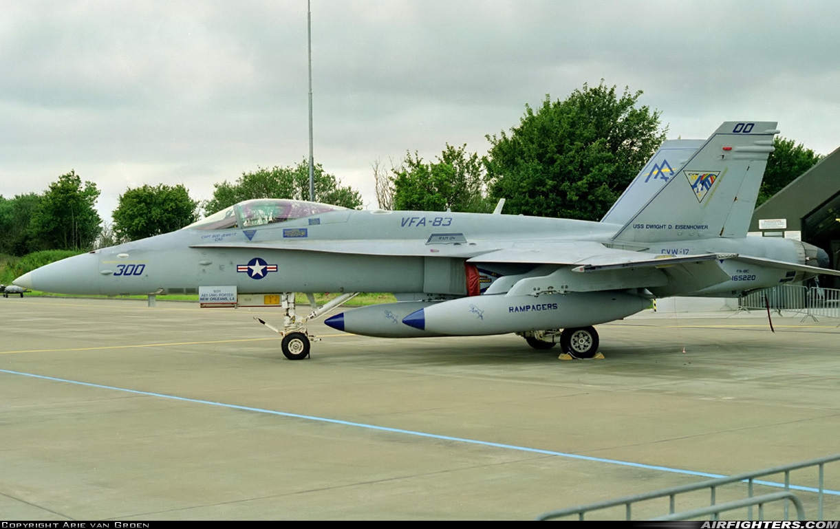USA - Navy McDonnell Douglas F/A-18C Hornet 165220 at Leeuwarden (LWR / EHLW), Netherlands