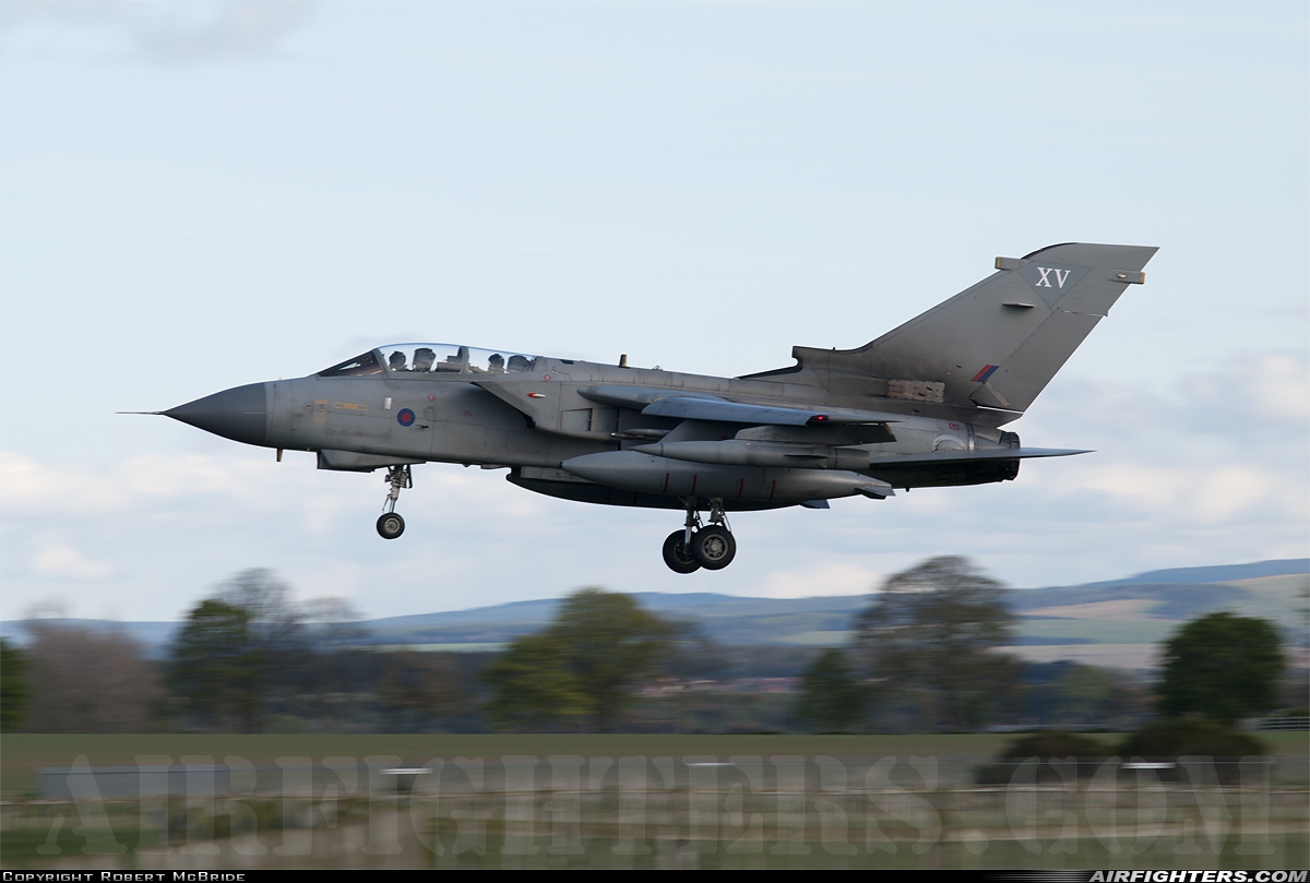 UK - Air Force Panavia Tornado GR4(T) ZA549 at Lossiemouth (LMO / EGQS), UK