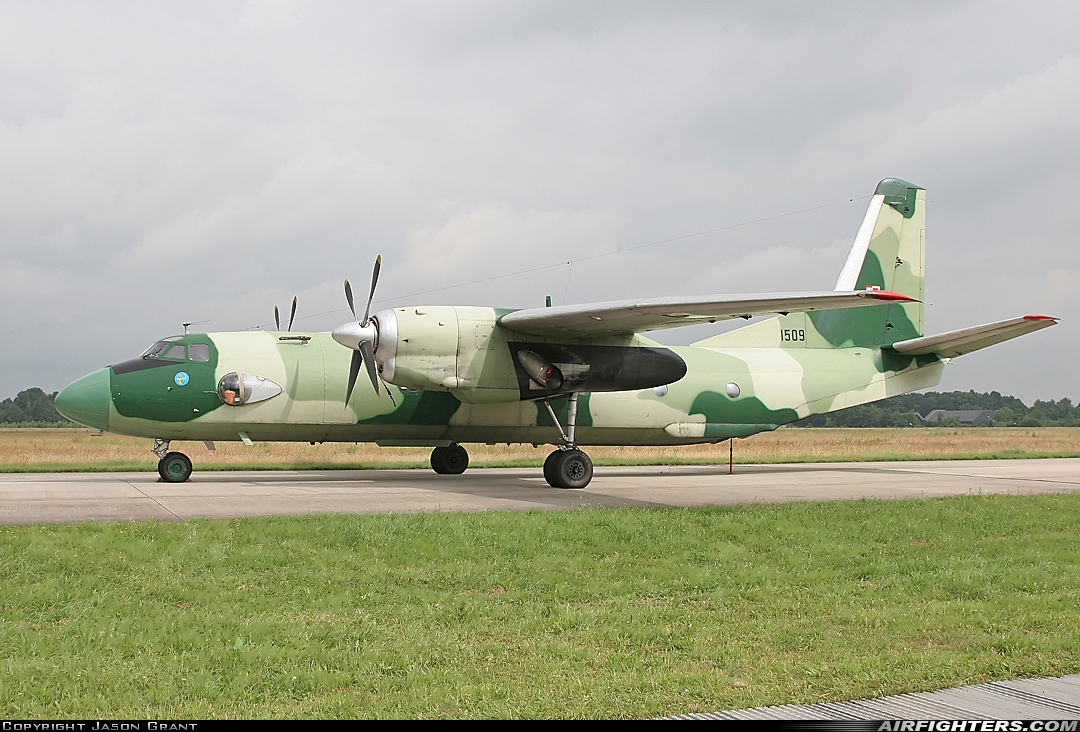 Poland - Air Force Antonov An-26 1509 at Uden - Volkel (UDE / EHVK), Netherlands