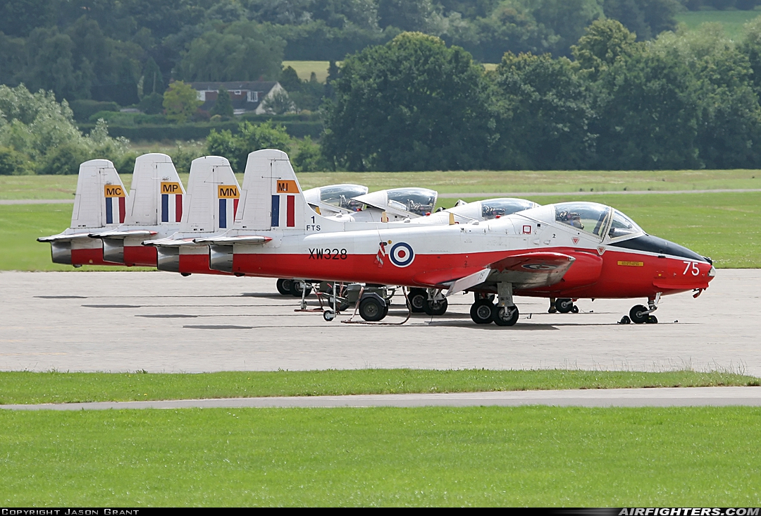 UK - Air Force BAC Jet Provost T5A XW328 at Cosford (EGWC), UK
