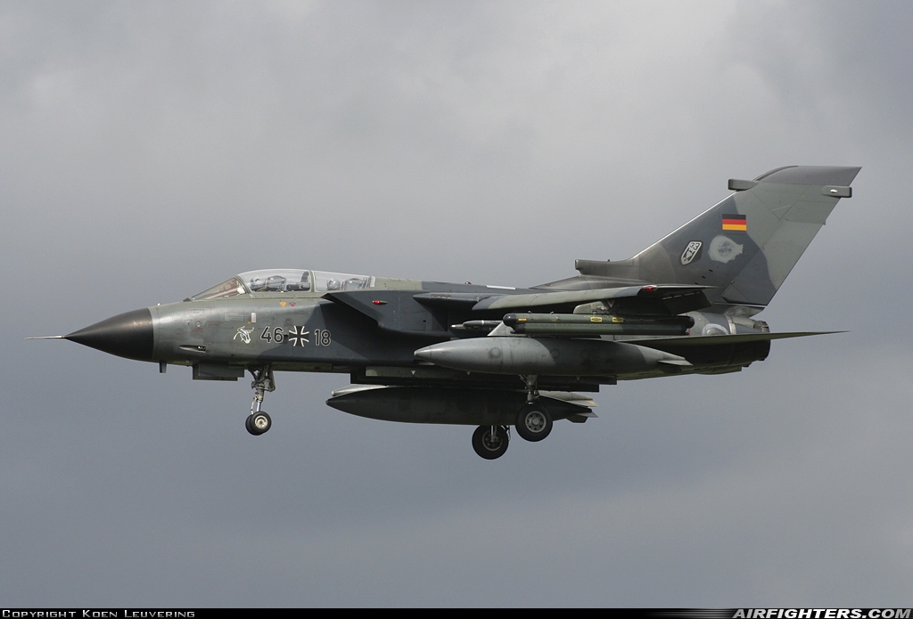 Germany - Air Force Panavia Tornado IDS 46+18 at Uden - Volkel (UDE / EHVK), Netherlands