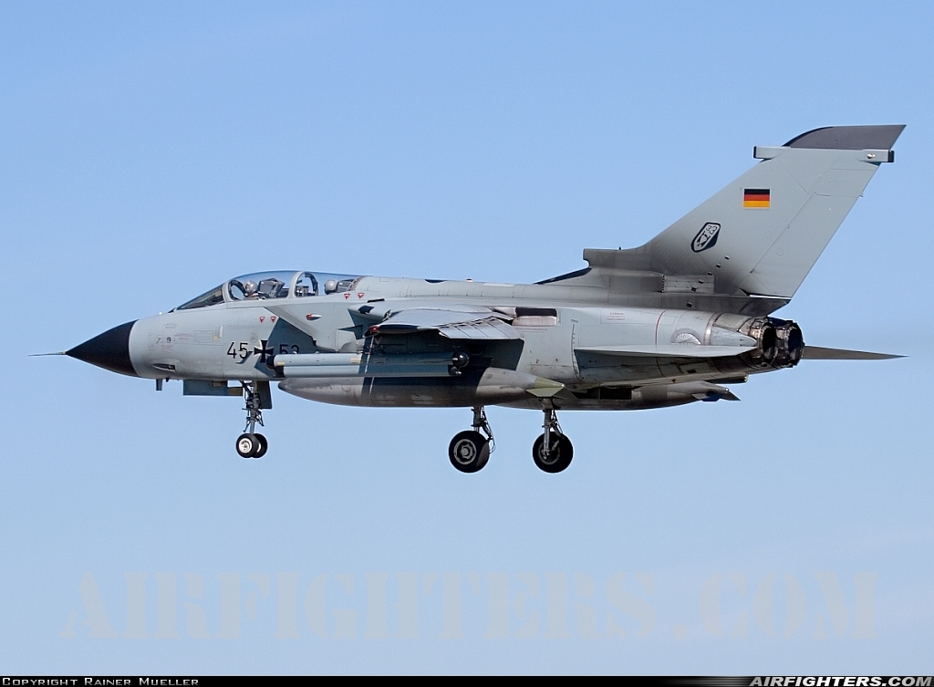 Germany - Air Force Panavia Tornado IDS 45+53 at Wittmundhafen (Wittmund) (ETNT), Germany