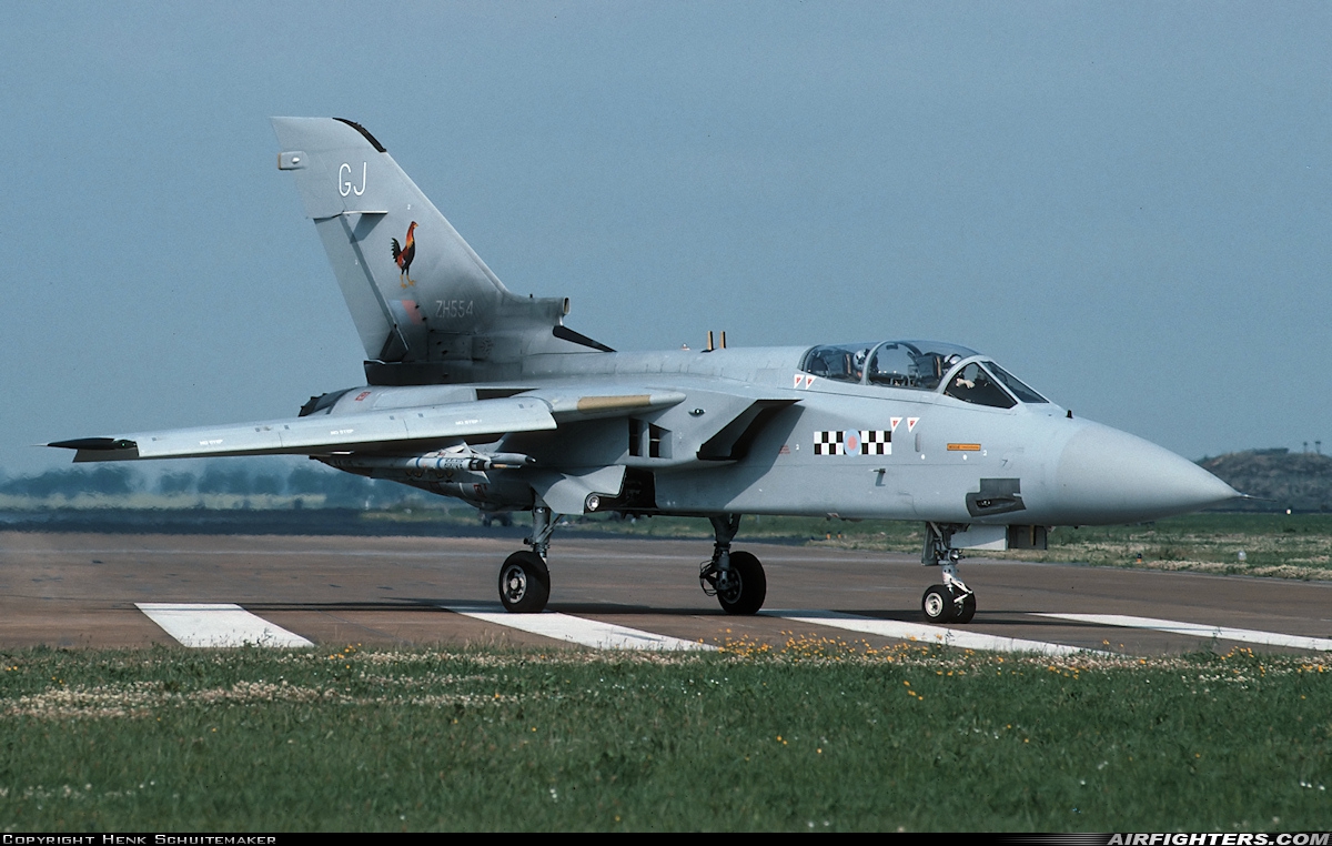 UK - Air Force Panavia Tornado F3(T) ZH554 at Leeuwarden (LWR / EHLW), Netherlands