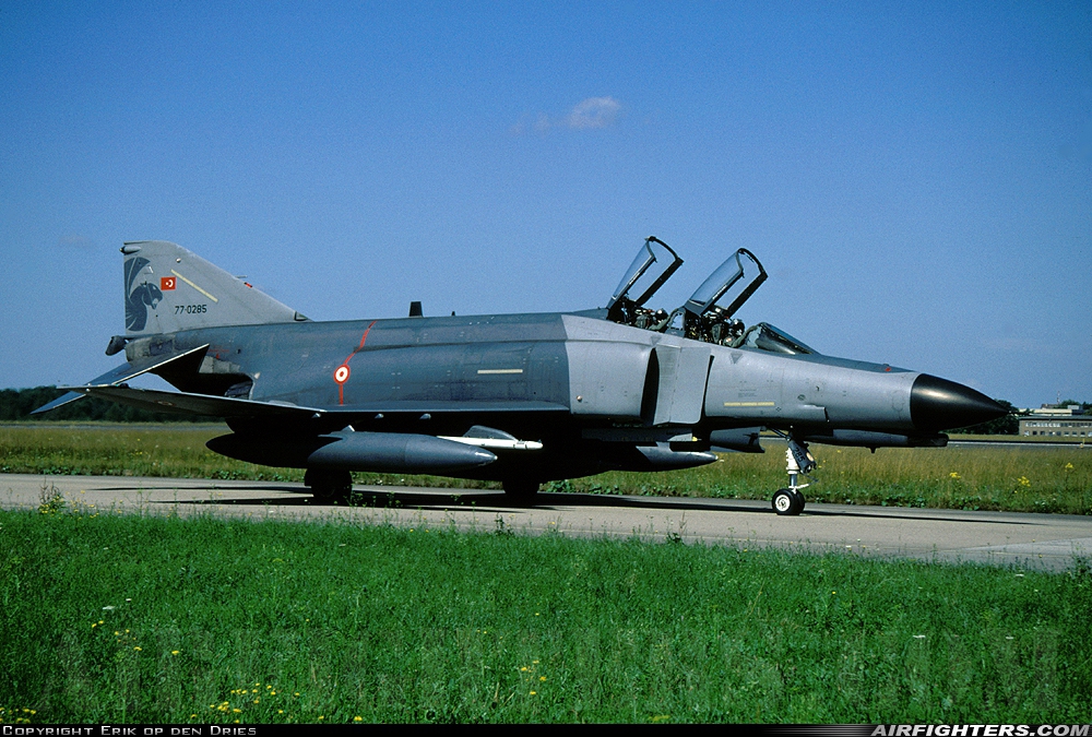 Türkiye - Air Force McDonnell Douglas F-4E Phantom II 77-0285 at Lechfeld (ETSL), Germany