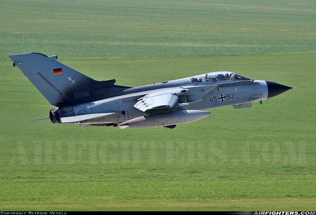 Germany - Air Force Panavia Tornado IDS 45+92 at Caslav (LKCV), Czech Republic