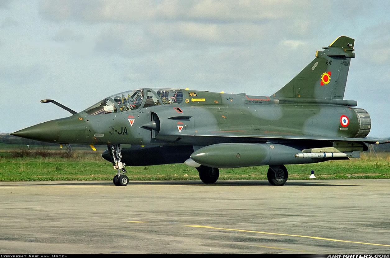 France - Air Force Dassault Mirage 2000D 641 at Landivisiau (LDV / LFRJ), France