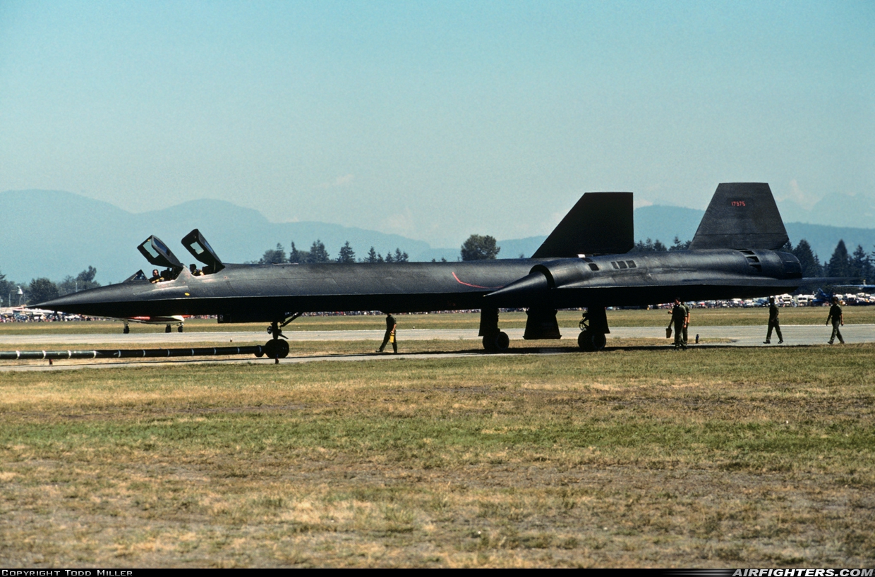 USA - Air Force Lockheed SR-71A Blackbird 61-7975 at Abbotsford (YXX / CYXX), Canada