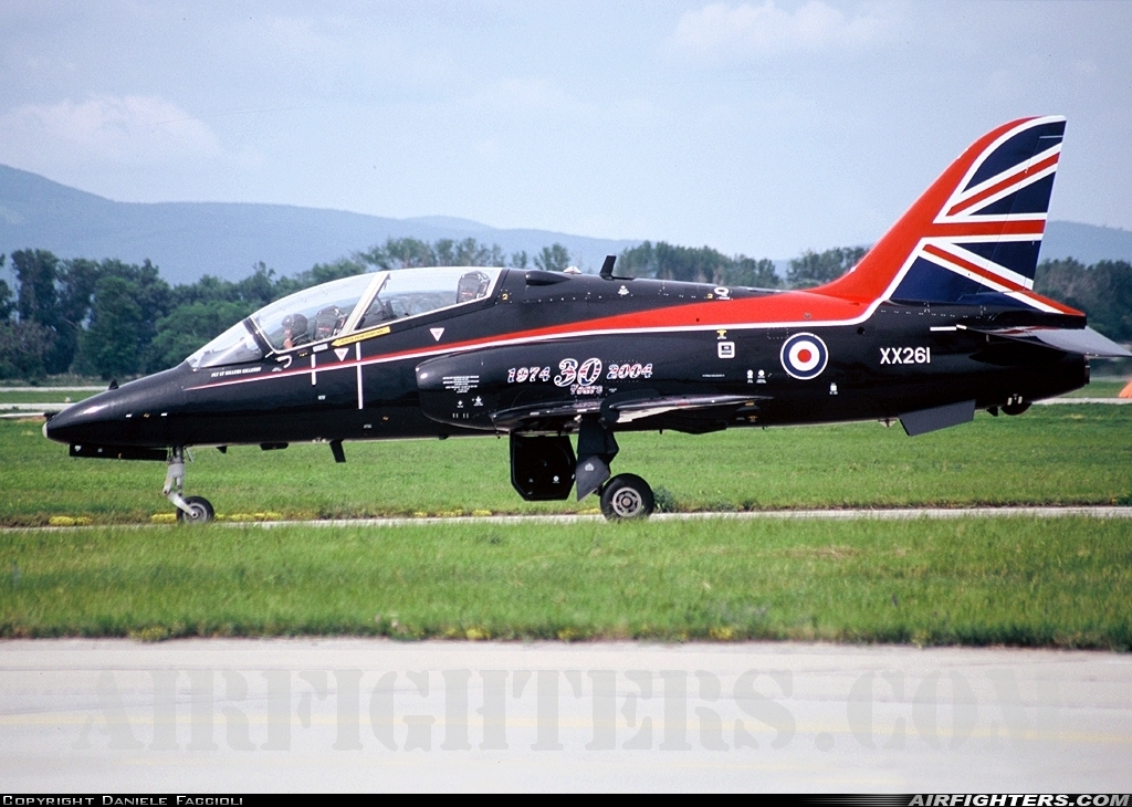 UK - Air Force British Aerospace Hawk T.1A XX261 at Bratislava - M.R. Stefanik (Ivanka) (BTS / LZIB), Slovakia