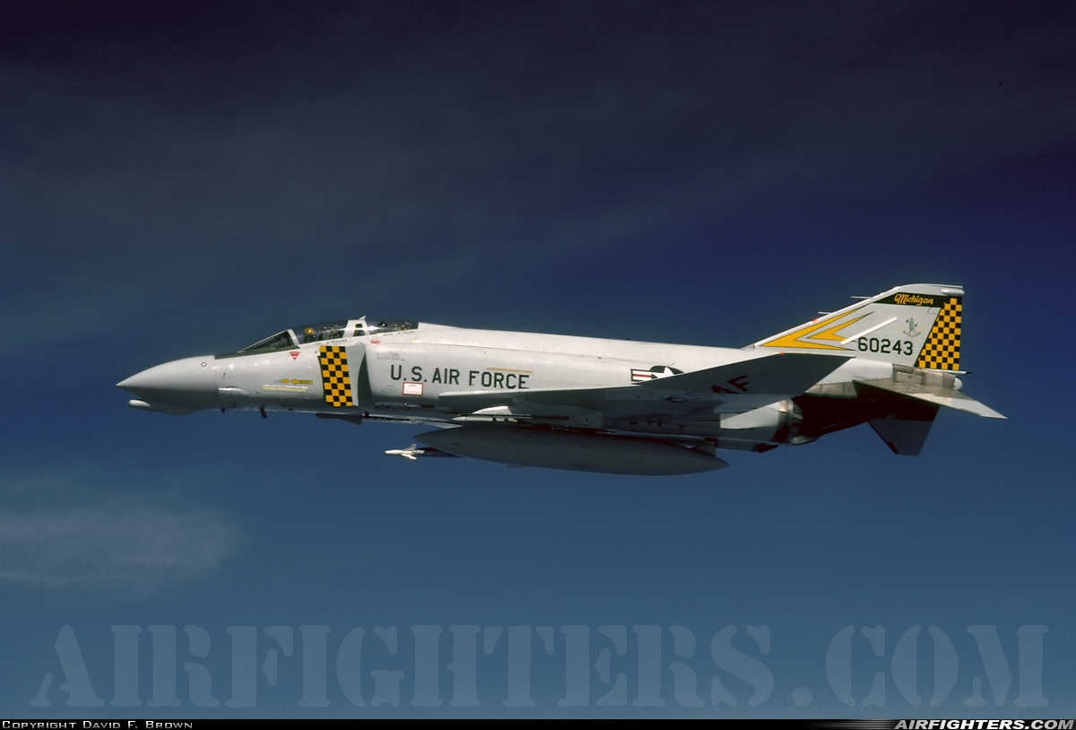 USA - Air Force McDonnell Douglas F-4D Phantom II 66-0243 at In Flight, USA