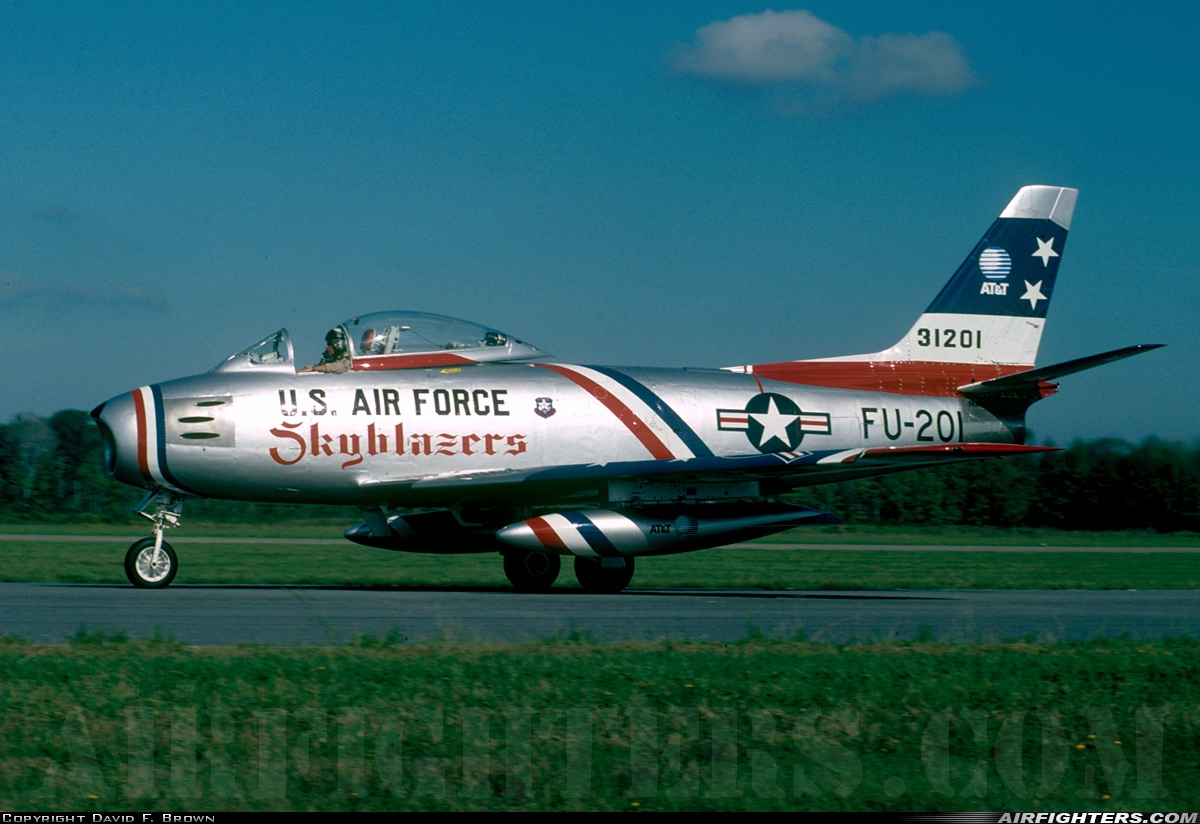 Private North American F-86F Sabre NX86FR at Virginia Beach - Oceana NAS / Apollo Soucek Field (NTU / KNTU), USA