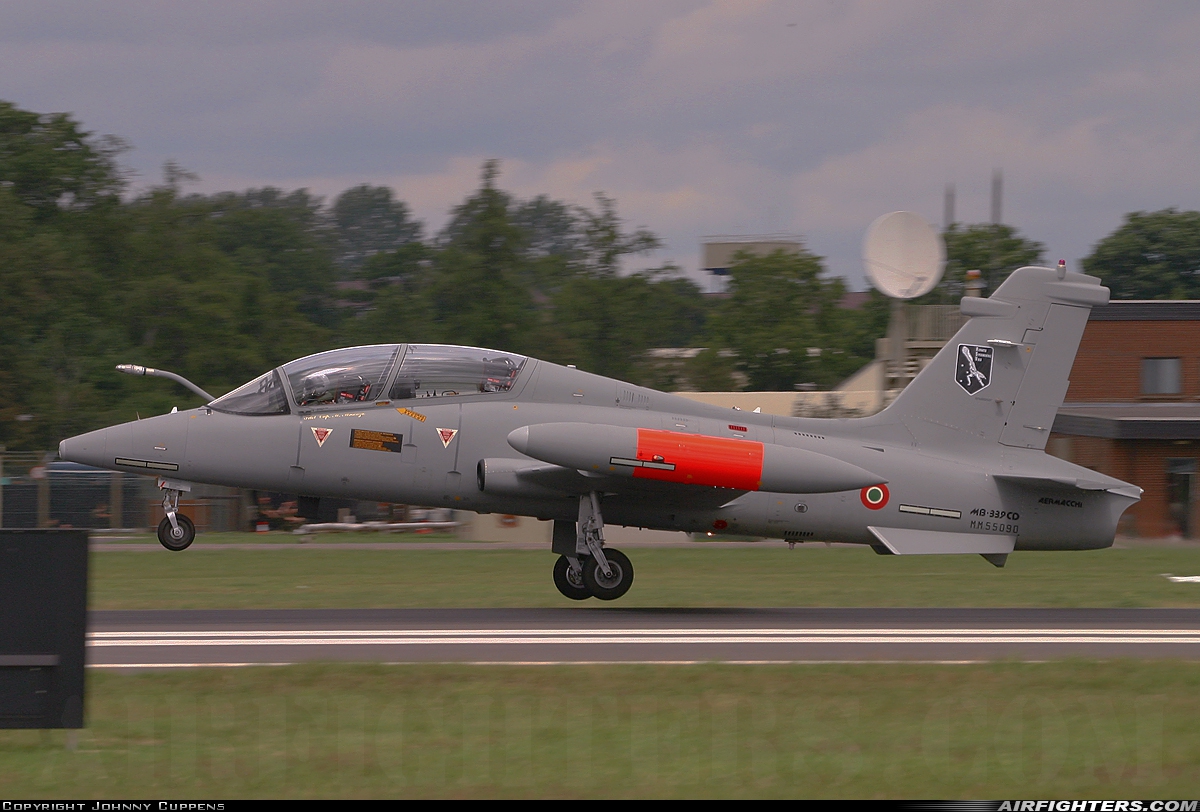 Italy - Air Force Aermacchi MB-339CD MM55090 at Fairford (FFD / EGVA), UK
