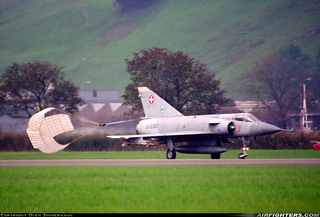 Switzerland - Air Force Dassault Mirage IIIS J-2301 at Buochs (Stans) (LSMU / LSZC), Switzerland