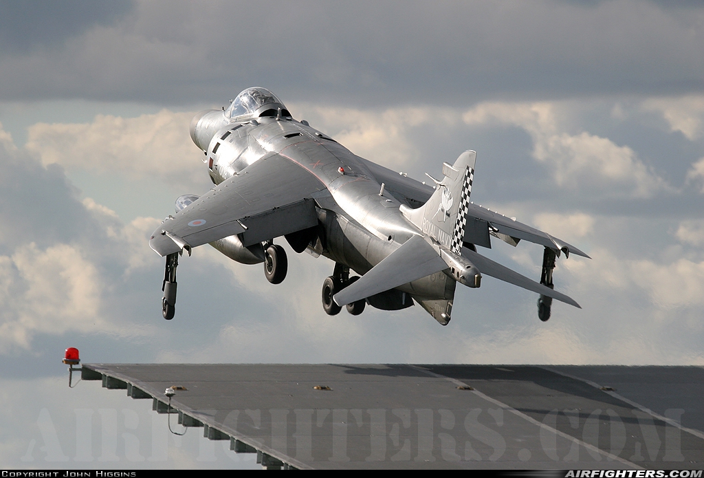 UK - Navy British Aerospace Sea Harrier FA.2 XZ440 at Yeovilton (YEO / EGDY), UK