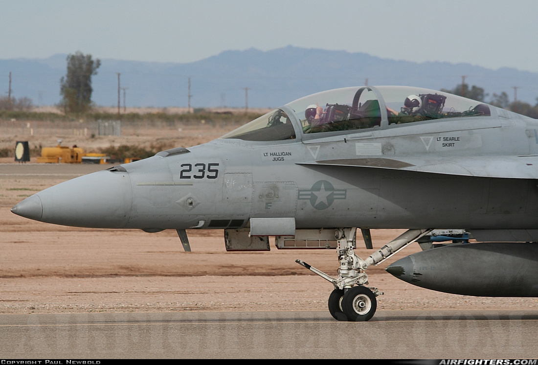 USA - Navy Boeing F/A-18F Super Hornet 166458 at El Centro - NAF (NJK / KNJK), USA