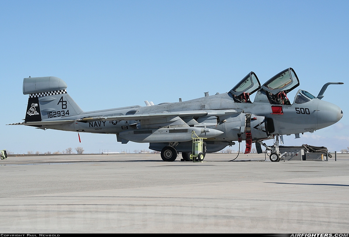 USA - Navy Grumman EA-6B Prowler (G-128) 162934 at Fallon - Fallon NAS (NFL / KNFL), USA