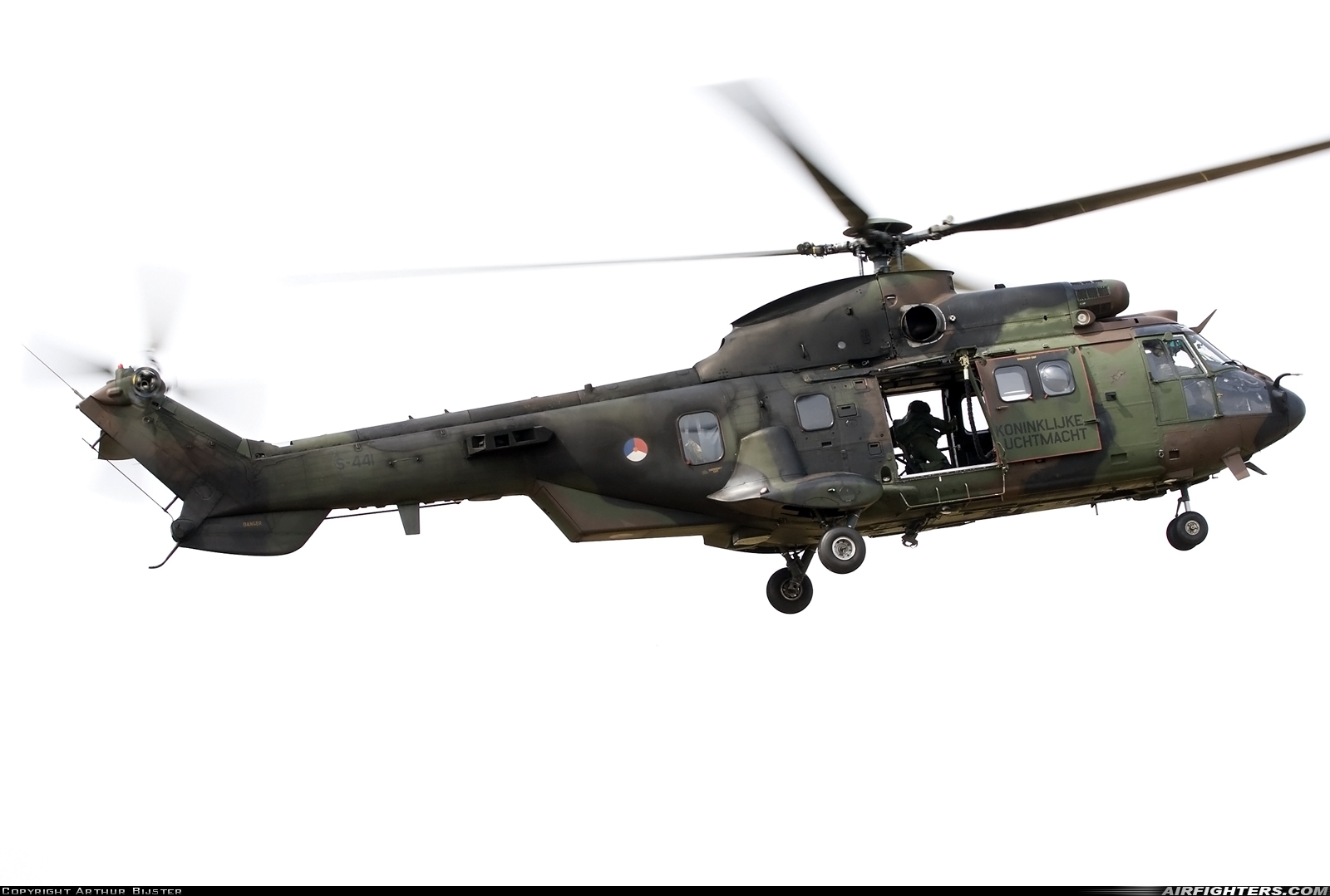 Netherlands - Air Force Aerospatiale AS-532U2 Cougar MkII S-441 at Off-Airport - Havelte, Netherlands