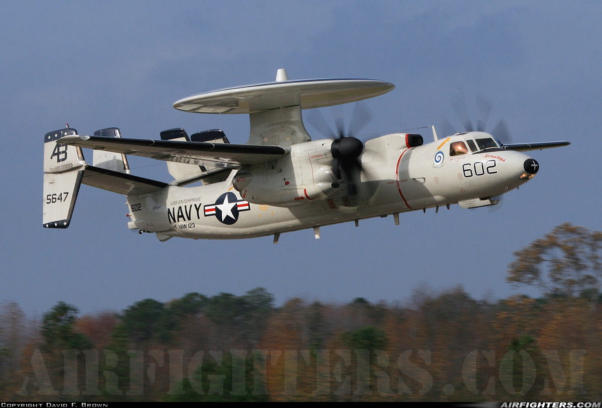 USA - Navy Grumman E-2C Hawkeye 165647 at Virginia Beach - Oceana NAS / Apollo Soucek Field (NTU / KNTU), USA