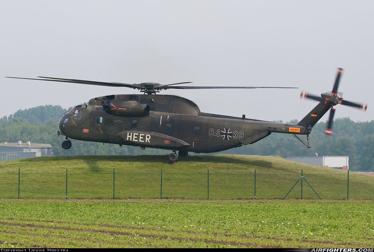 Germany - Army Sikorsky CH-53G (S-65) 84+39 at Rheine-Bentlage (ETHE), Germany